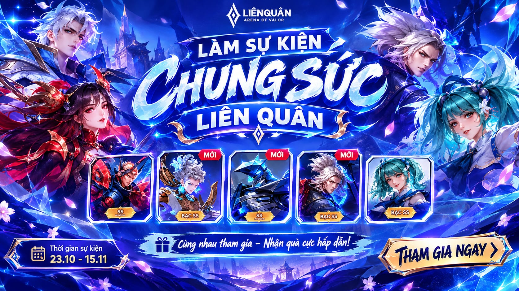 Dịch Vụ Làm Event Chung Sức Liên Quân