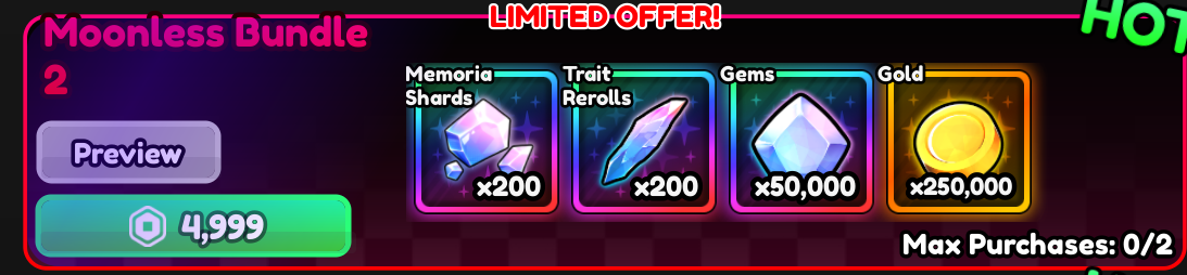 Moonless Bundle 2 ( Av )