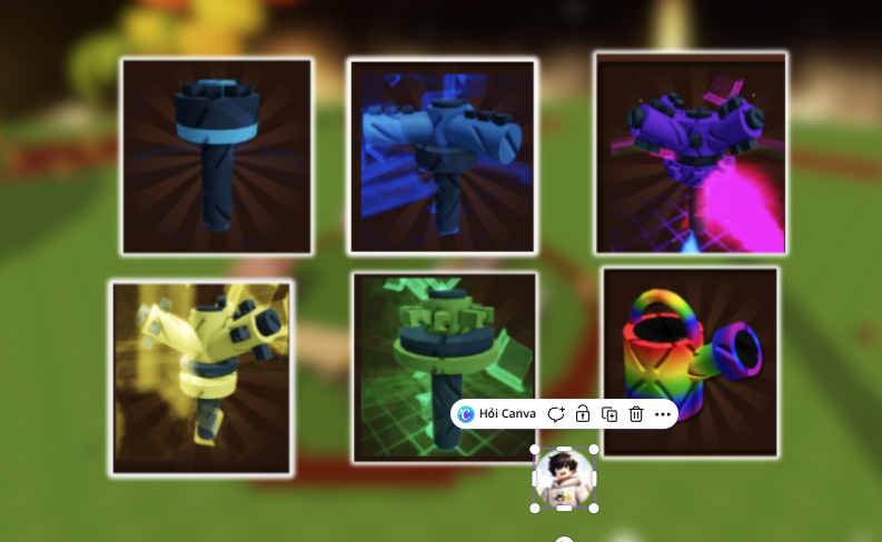 4 Combo Full Gear Bug Kích Cỡ Cây Và Trái