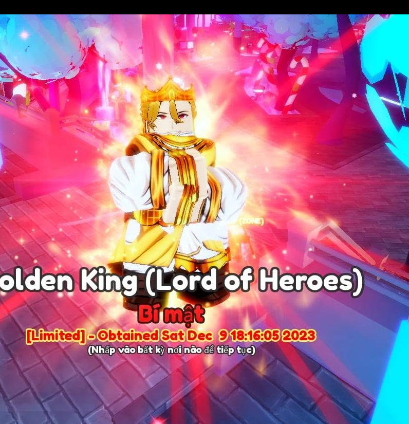 Golden Kingg Evo ( Random Chỉ Số ) ( Trên Lv40 Và 6k Gems Hoặc Skin Rác Để Trade )