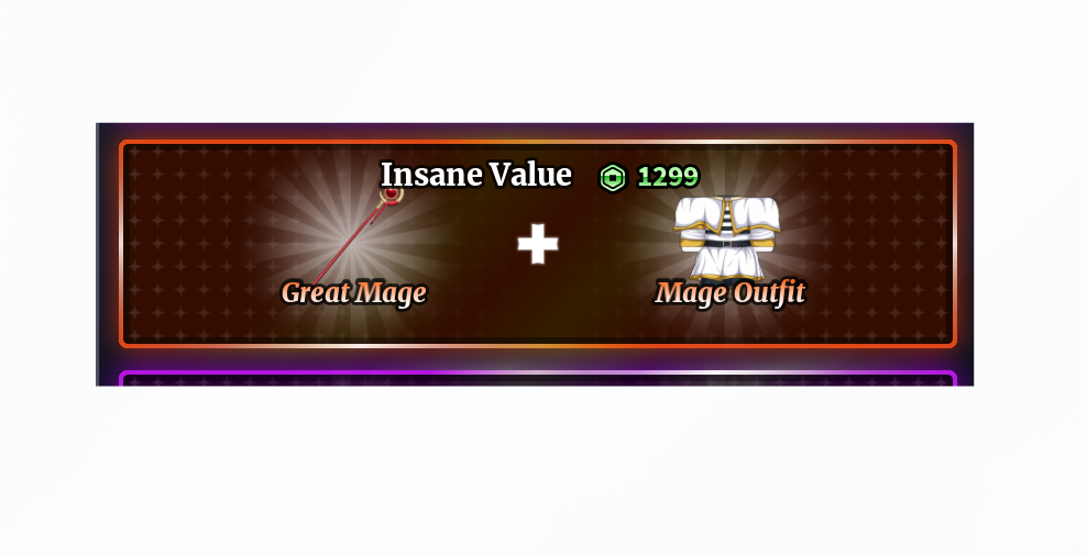 Great Mage + Mage Outfit