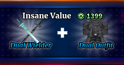 Dual Wielder + Dual Outfit