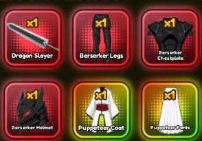 Cày Full set Guts