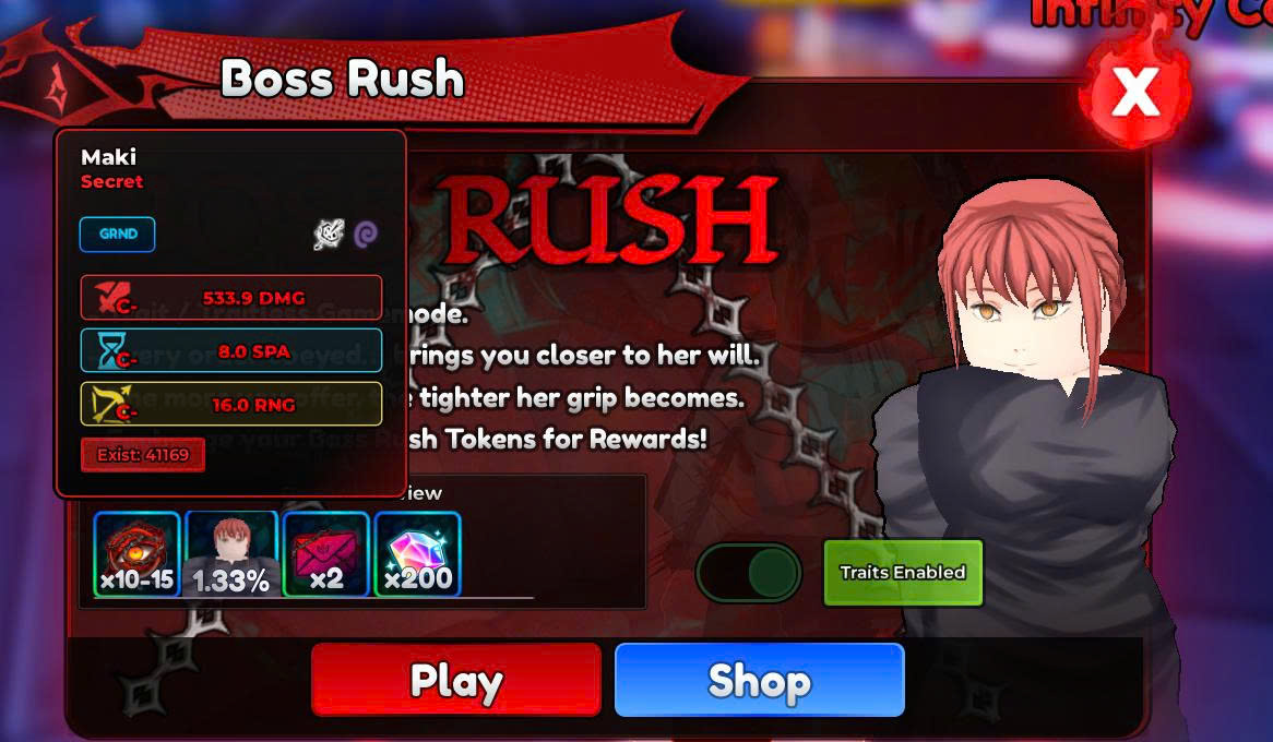 Cày Secret Maki ( Y/c mở story Demon City act 6 ) ( AC )