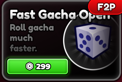 Fast Gacha Open