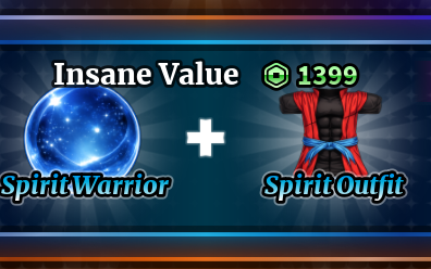 Spririt Warrior + Spirit Outfit