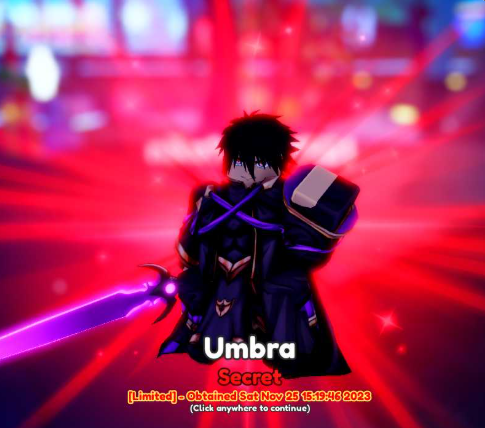 Unit Umbra Evo ( Random Chỉ Số ) ( Trên Lv40 Và 6k Gems Hoặc Skin Rác Để Trade )