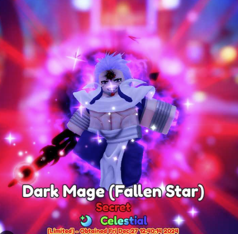 Dark Mage Evo ( Random chỉ số ) ( Trên Lv40 Và 6k Gems Hoặc Skin Rác Để Trade )
