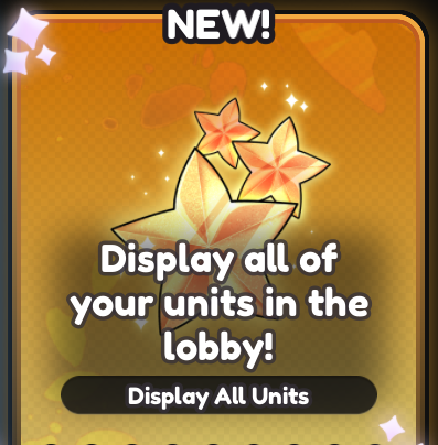 Display All Units