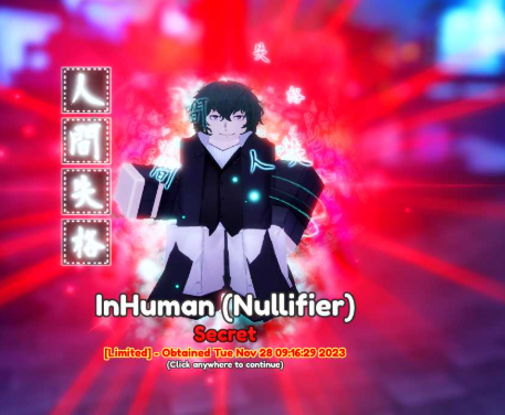 Unit Dazai Evo ( Random Chỉ Số ) ( Trên Lv40 Và 6k Gems Hoặc Skin Rác Để Trade )