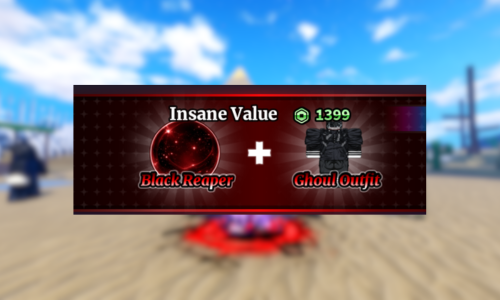 Black Reaper + Ghoul Outfjt