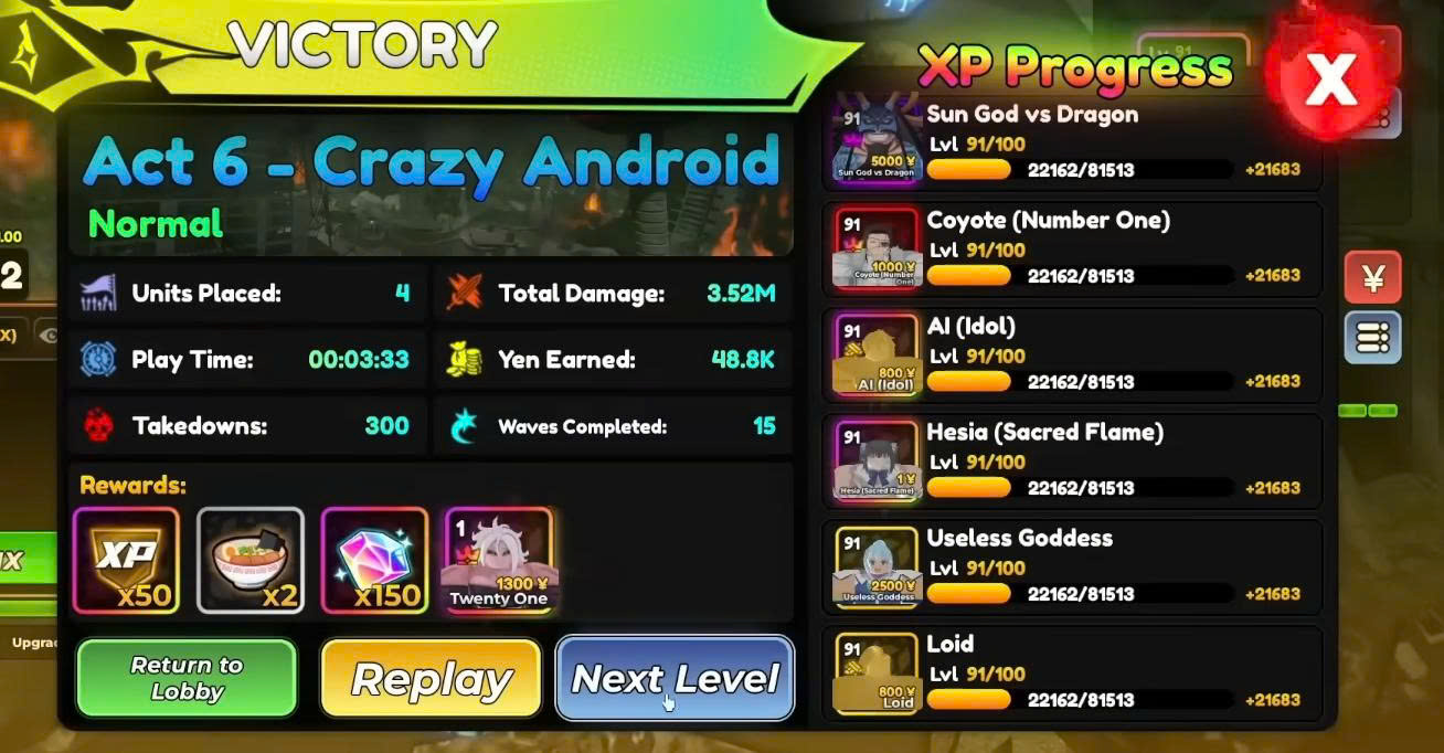 Cày Mythic Twenty One có sẵn Crusader ( AC )